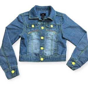 Denim Jean Jacket 
Girls large